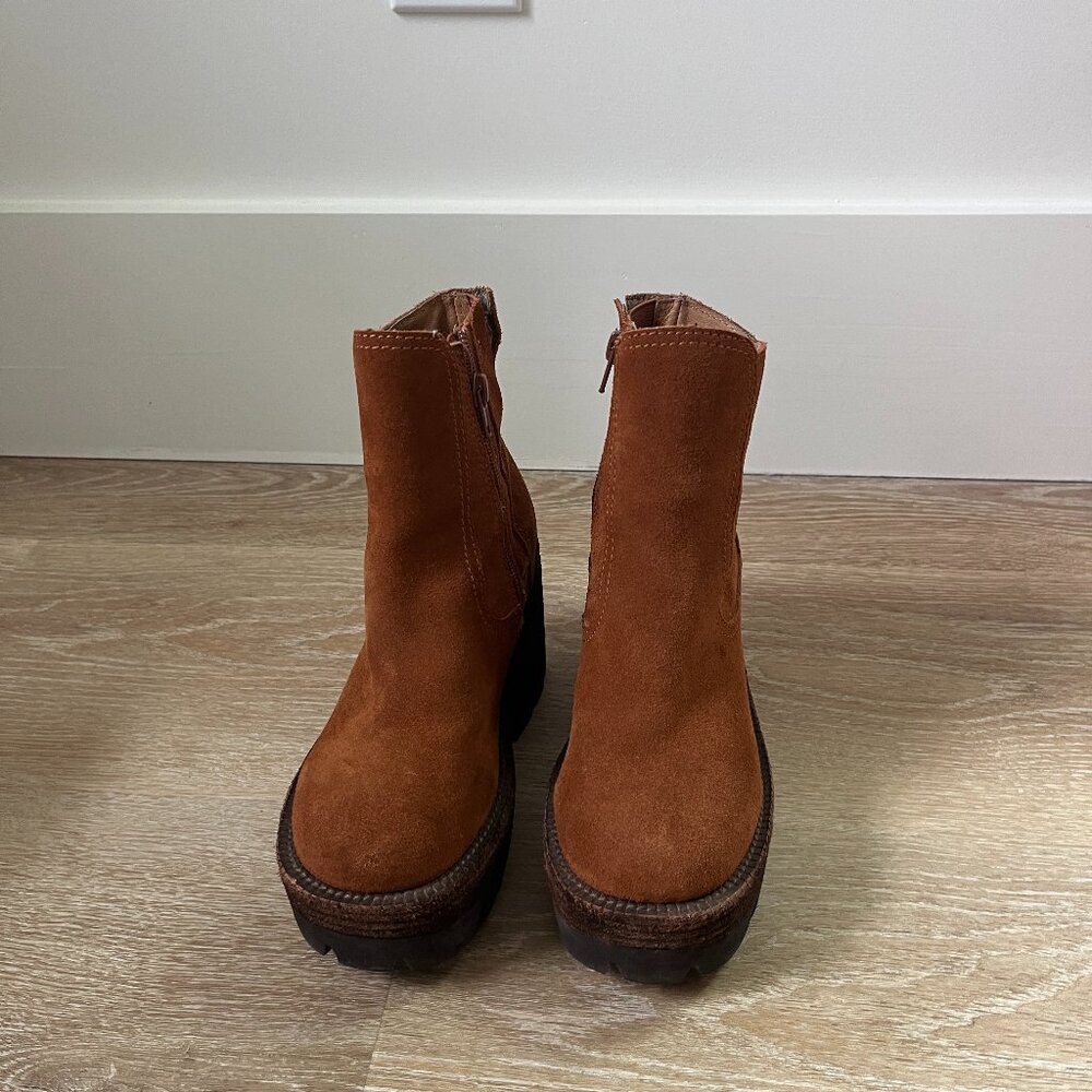 Jeffrey Campbell Platform Suede Boots